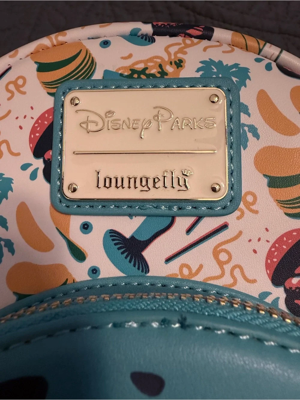 Loungefly Disney Food & Wine Festival 2023 Mini Backpack.